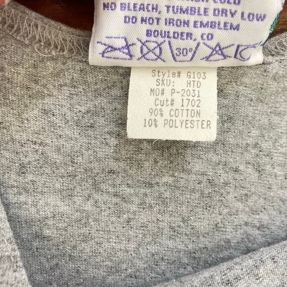 Vintage Cottage Core Heather Gray Fresh Produce Dress - Picture 6 of 6